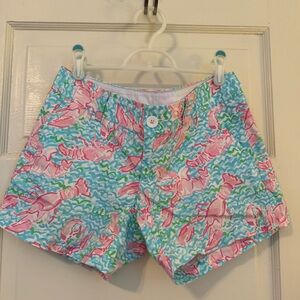 Lilly Pulitzer Callahan shorts Lobstah lobster roll 4